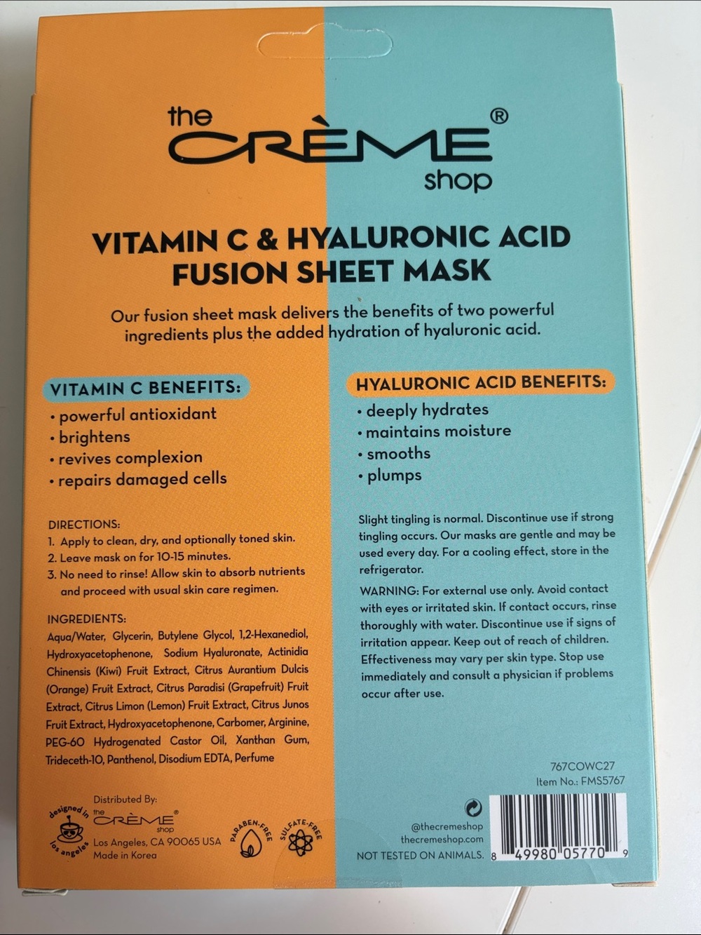 Creme Shop 8 masks - Picture 4 of 7